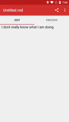Simple Markdown android App screenshot 2